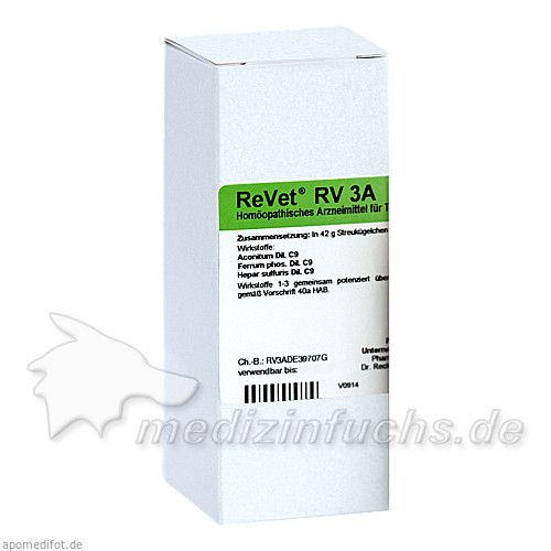 REVET RV 3A Globuli vet., 42 G