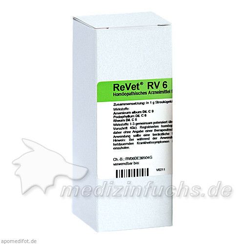 REVET RV 6 Globuli vet., 42 G