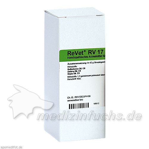 REVET RV 17 Globuli vet., 42 G