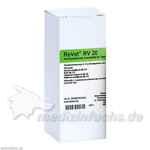 REVET RV 20 Globuli vet., 42 G