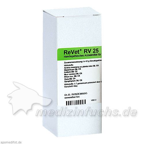 REVET RV 25 Globuli vet., 42 G