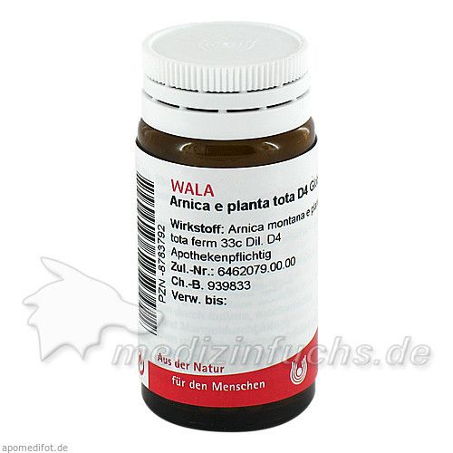 ARNICA E PLANTA TOTA D 4, 20 G