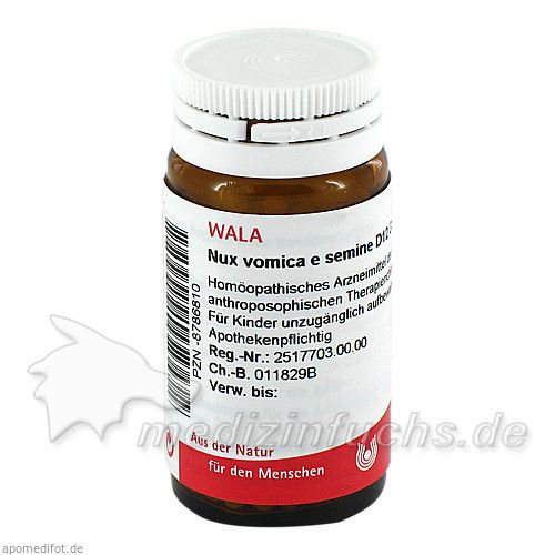 NUX VOMICA E SEMINE D12, 20 G