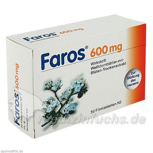 Faros 600mg, 50 ST