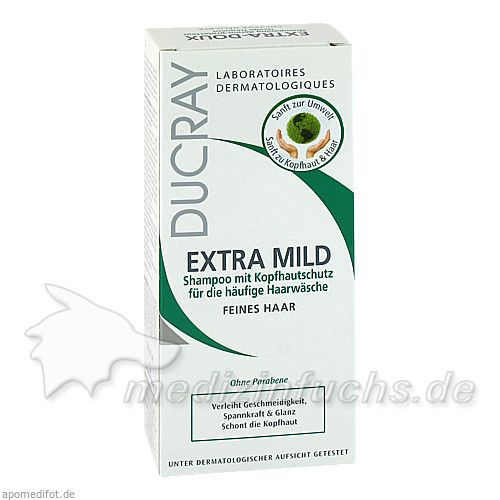 DUCRAY EXTRA MILD Shampoo biologisch abbaubar, 200 ML