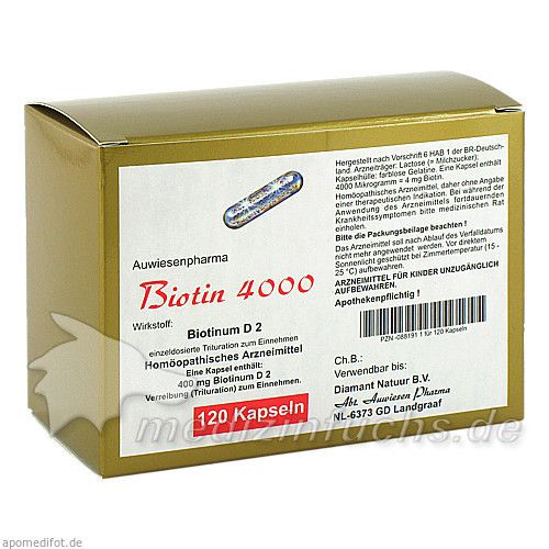 Biotin 4000 Auwiesenpharma, 120 ST