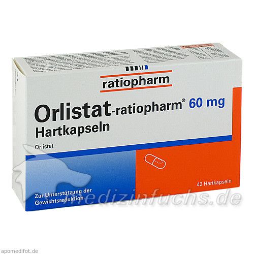 Orlistat-ratiopharm 60 mg Hartkapseln, 42 ST