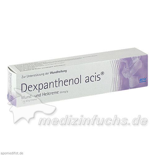 Dexpanthenol acis Wund-und Heilcreme, 50 G