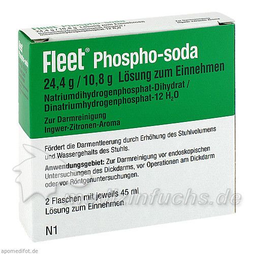 FLEET Phospho Soda L, 2X45 ML