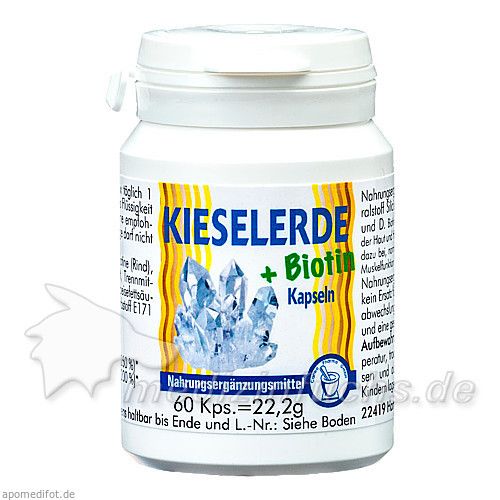 Kieselerde + Biotin, 60 ST