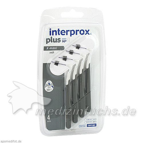 interprox plus x-maxi grau Interdentalbürste, 4 ST