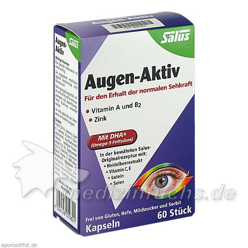 Augen-Aktiv Kapseln Salus, 60 ST