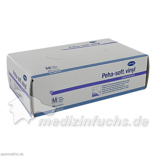 Peha-soft vinyl puderfrei mittel, 100 ST