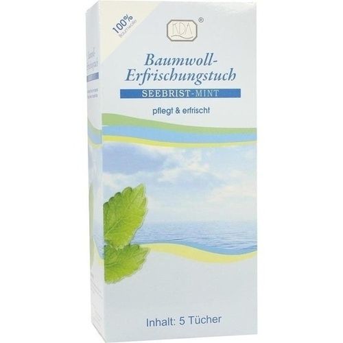 BAUMWOLL ERFRISCHUNGS-TUCH, 1X5 ST