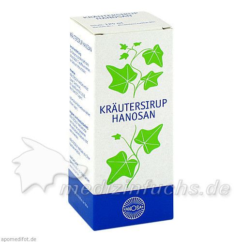 Kräutersirup Hanosan, 125 ML