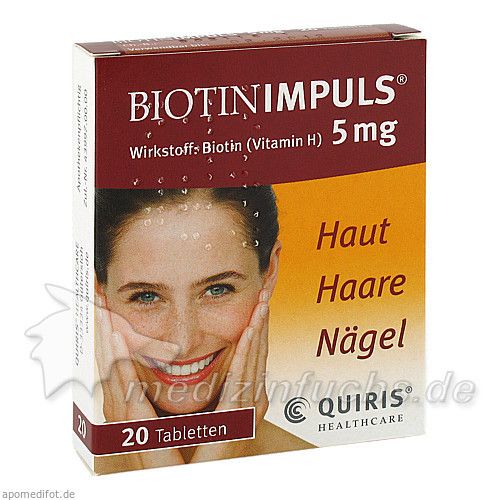 BIOTIN IMPULS 5mg, 20 ST