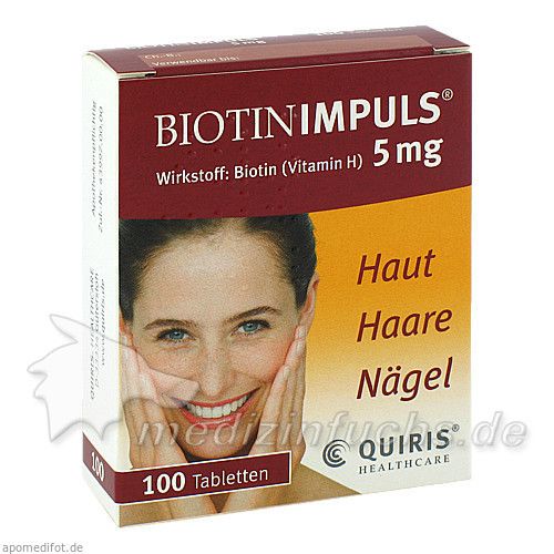 BIOTIN IMPULS 5mg, 100 ST