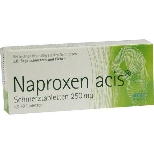 Naproxen acis Schmerztabletten, 10 ST