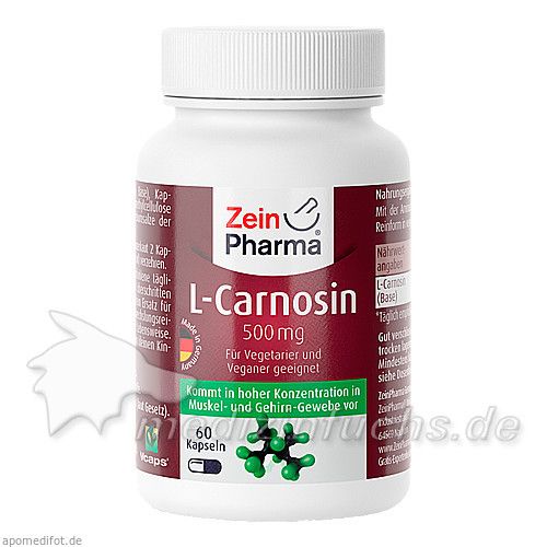 L-Carnosin 500mg, 60 ST