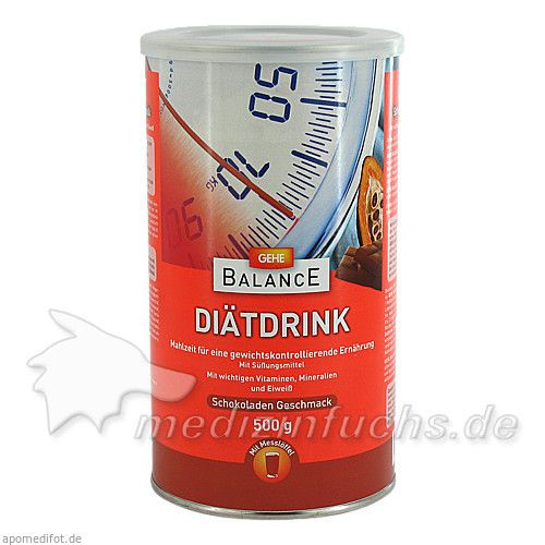 GEHE BALANCE Diätdrink Schoko, 500 G