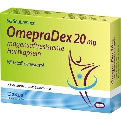 OmepraDex 20mg, 7 ST