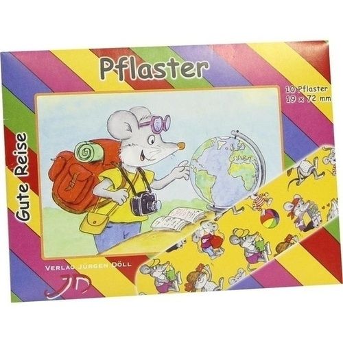 KINDERPFLASTER GUTE REISE - BRIEFCHEN, 10 ST