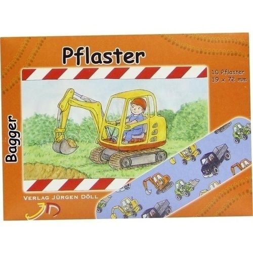 KINDERPFLASTER BAGGER - BRIEFCHEN, 10 ST