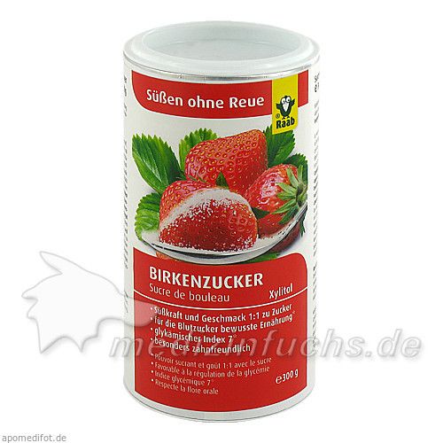 Birkenzucker Xylitol, 300 G