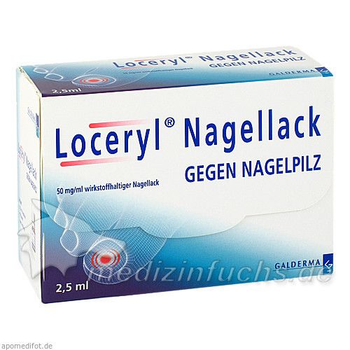 Loceryl Nagellack gegen Nagelpilz, 2.5 ML