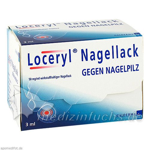 Loceryl Nagellack gegen Nagelpilz, 3 ML