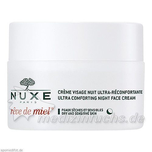 NUXE Reve de Miel Creme Visage Nuit, 50 ML