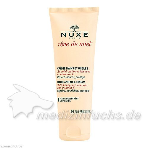 NUXE Reve de Miel Creme Mains et Ongles, 75 ML