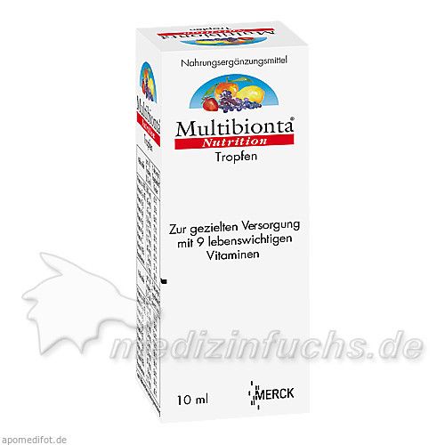 Multibionta Nutrition Tropfen, 10 ML