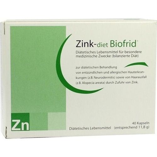 ZINK DIET Biofrid Kapseln, 40 ST