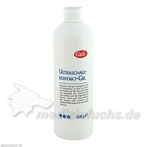 Ultraschallkontakt-Gel Caelo HV-Packung, 500 G