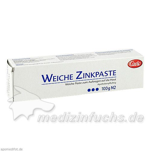 ZINKPASTE weich Caelo HV-Packung, 100 G