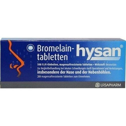 Bromelaintabletten hysan, 20 ST