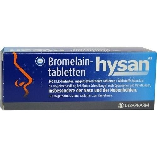 Bromelaintabletten hysan, 50 ST