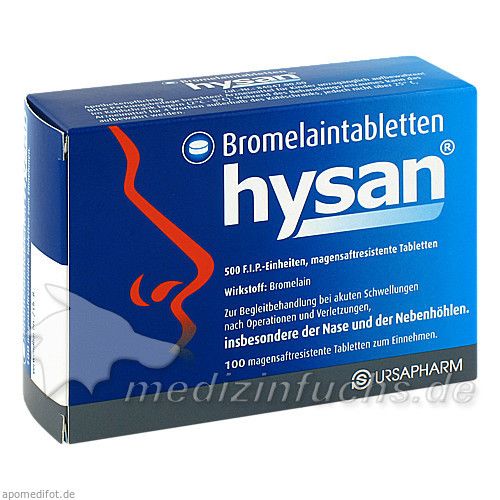 Bromelaintabletten hysan, 100 ST