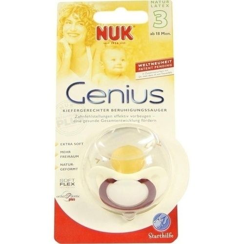 NUK Beruhigungssauger Genius Gr.3 Latex, 1 ST