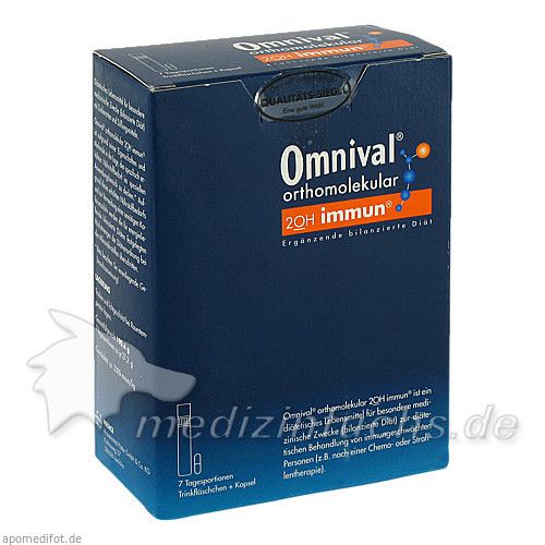 OMNIVAL ORTHOMOLEKULAR 2OH immun 7 TP Trinkfl., 7 ST