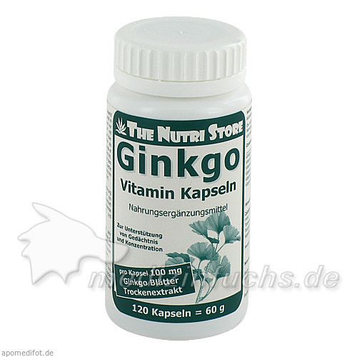 Ginkgo 100mg Extrakt, 120 ST