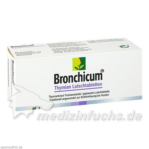 Bronchicum Thymian Lutschtabletten, 50 ST