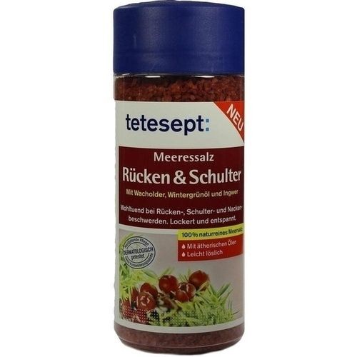 tetesept Meeressalz Rücken & Schulter, 600 G