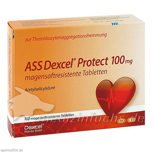 ASS Dexcel Protect 100mg, 100 ST