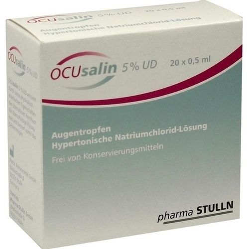 OCUsalin 5% UD, 20X0.5 ML