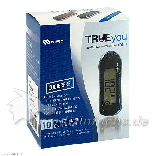 TRUEyou mini mg/dl blau, 1 ST