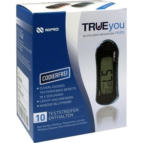 TRUEyou mini mmol/l blau, 1 ST