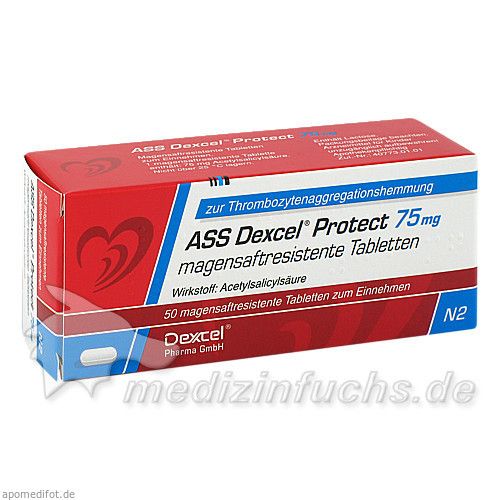 ASS Dexcel Protect 75mg, 50 ST