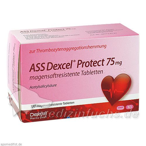 ASS Dexcel Protect 75mg, 100 ST